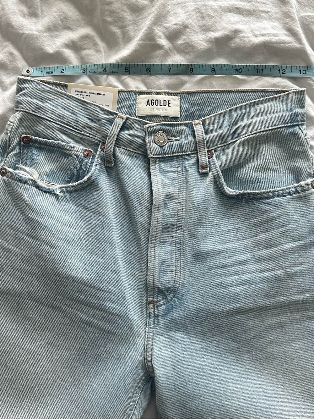 Agolde 90’s Pinch Waist High Rise Straight Jean - Picture 6 of 11